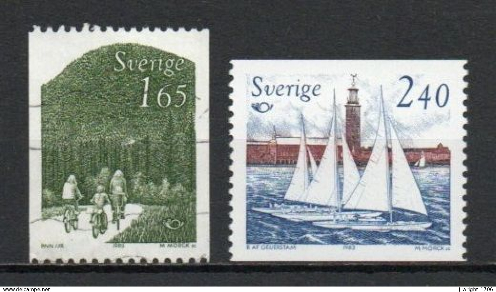 Sweden, 1983, Nordic Co-operation, Set, USED - Gebruikt