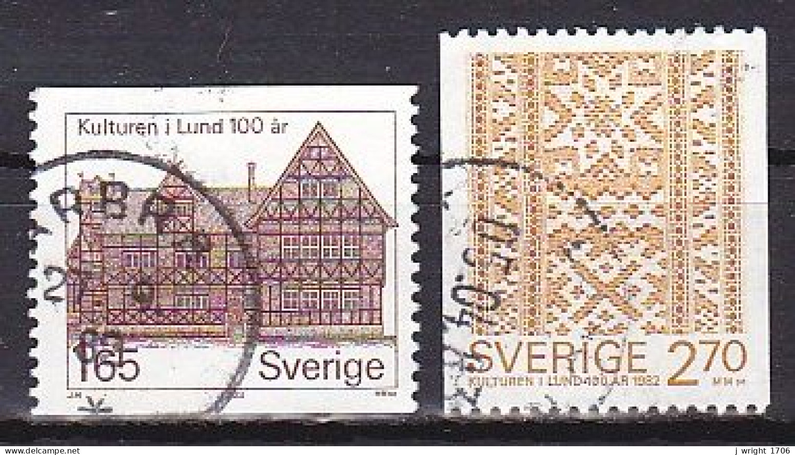 Sweden, 1982, Museum Of Cultural History Centenary, Set, USED - Oblitérés