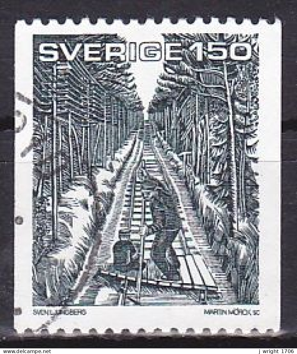 Sweden, 1981, Guest Of Reality/Par Lagerkvist, 1.50kr, USED - Usados