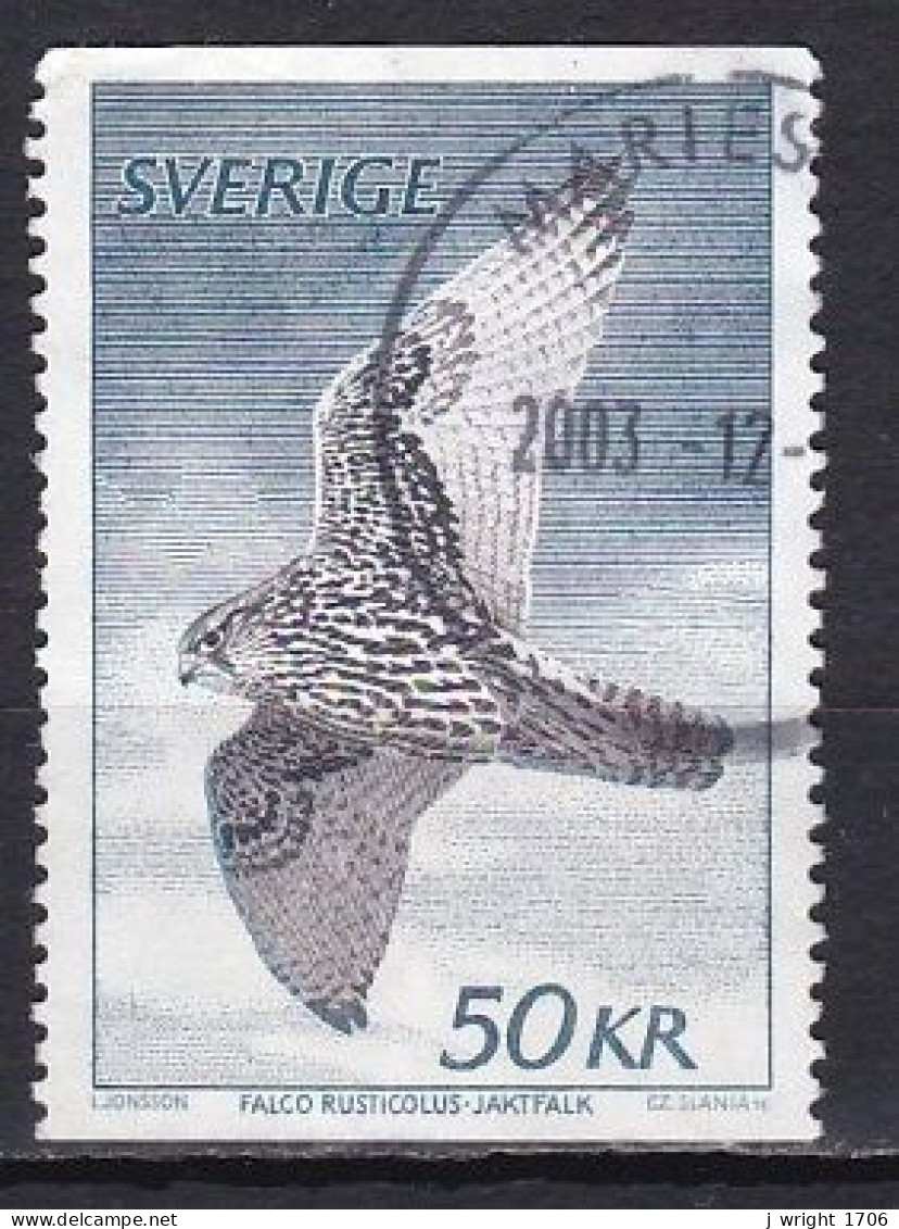 Sweden, 1981, Gyrfalcon, 50kr, USED - Used Stamps