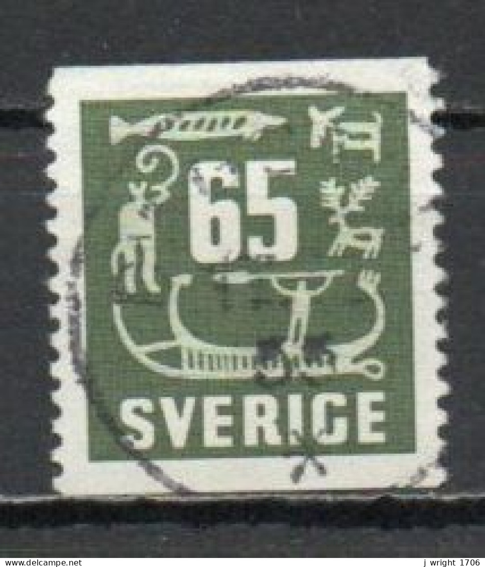 Sweden, 1954, Rock Carvings, 65ö, USED - Usati