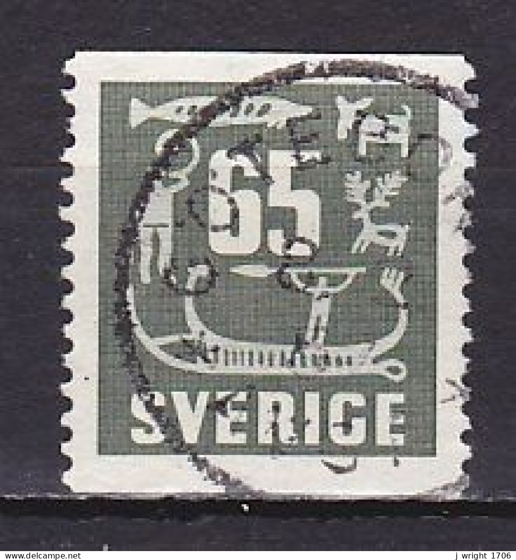 Sweden, 1954, Rock Carvings, 65ö, USED - Oblitérés