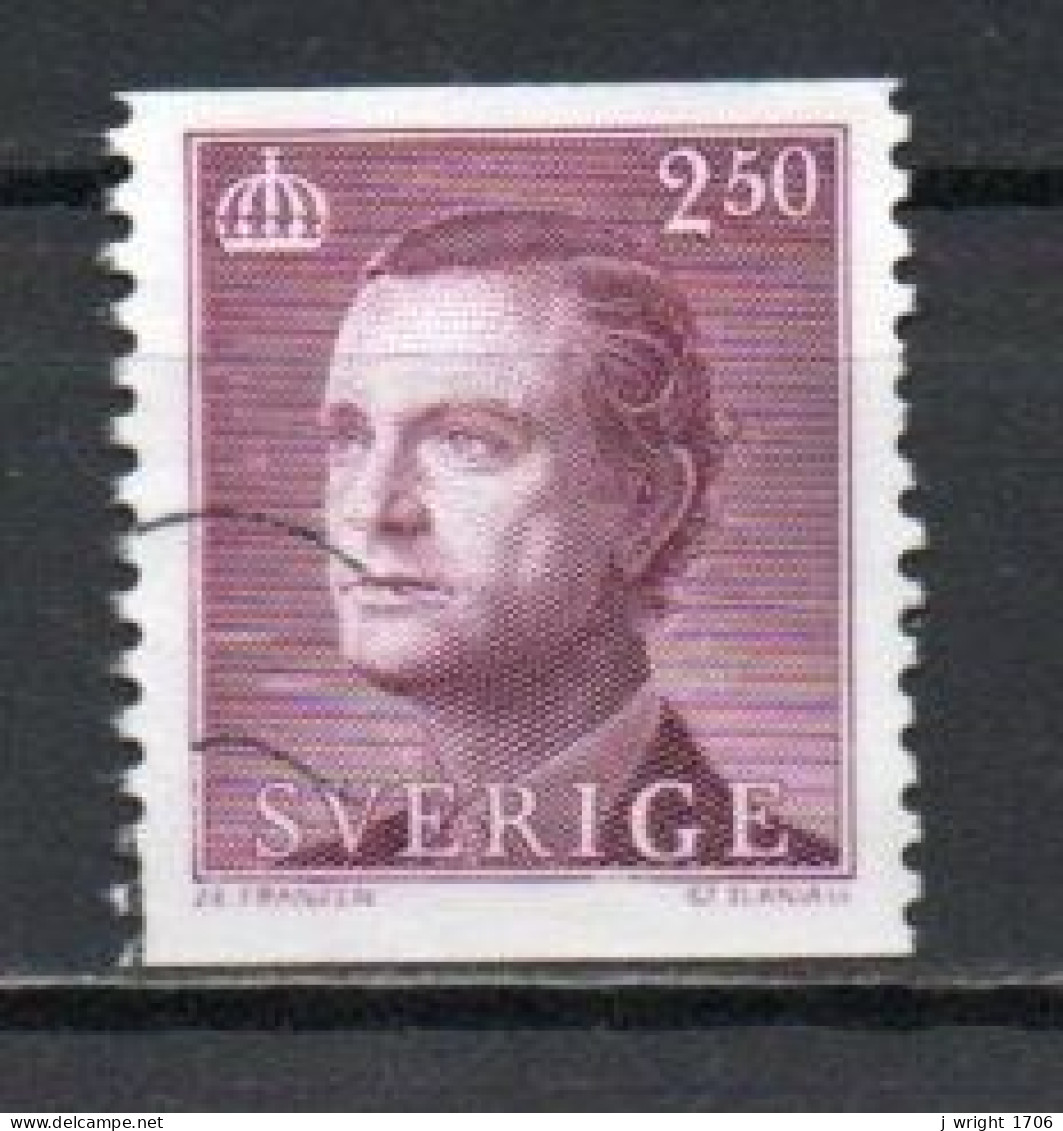 Sweden, 1990, King Carl XVI Gustaf, 2.50kr, USED - Used Stamps