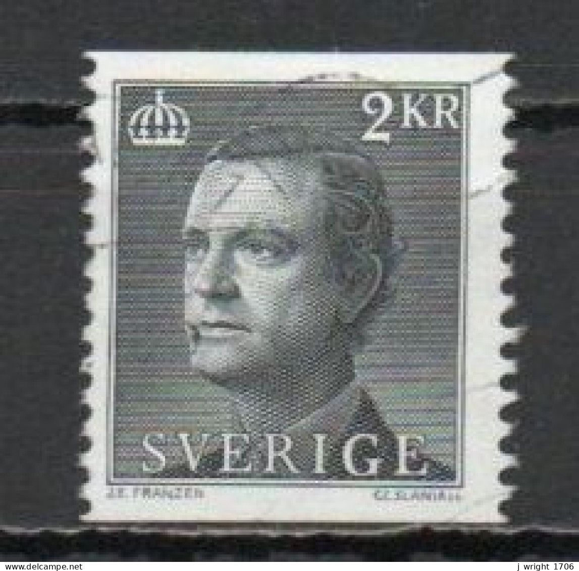 Sweden, 1985, King Carl XVI Gustaf, 2kr, USED - Usati