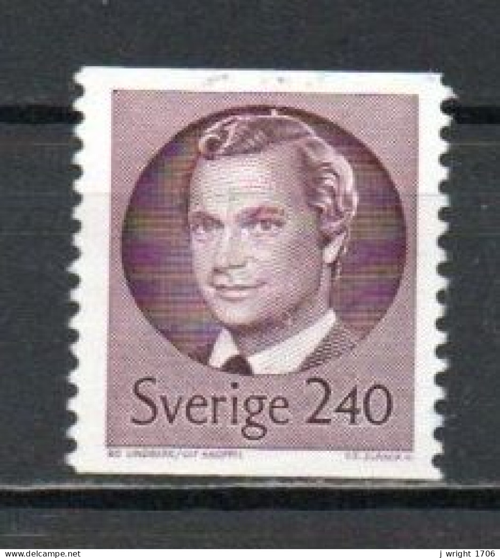 Sweden, 1981, King Carl XVI Gustaf, 2.40kr, USED - Gebraucht