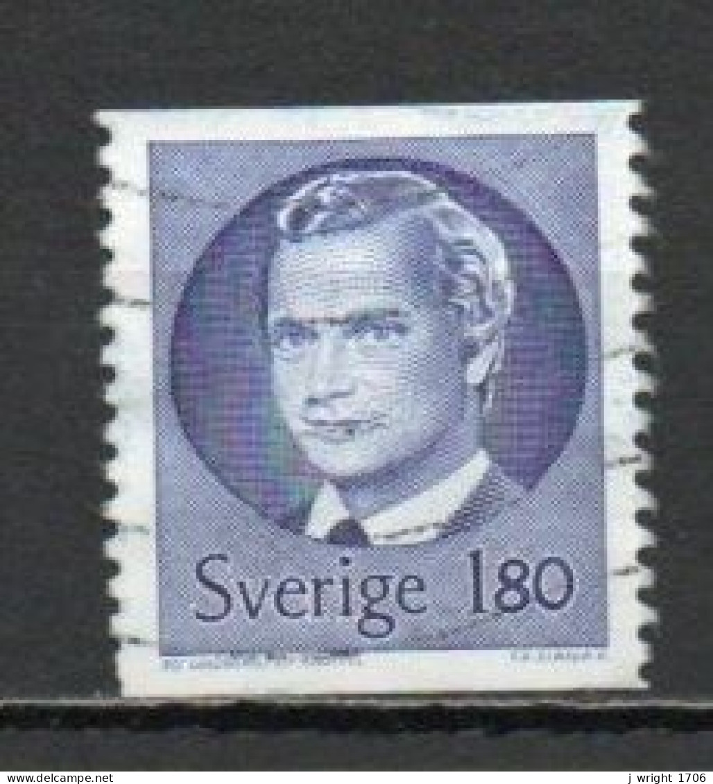 Sweden, 1983, King Carl XVI Gustaf, 1.80kr, USED - Usados