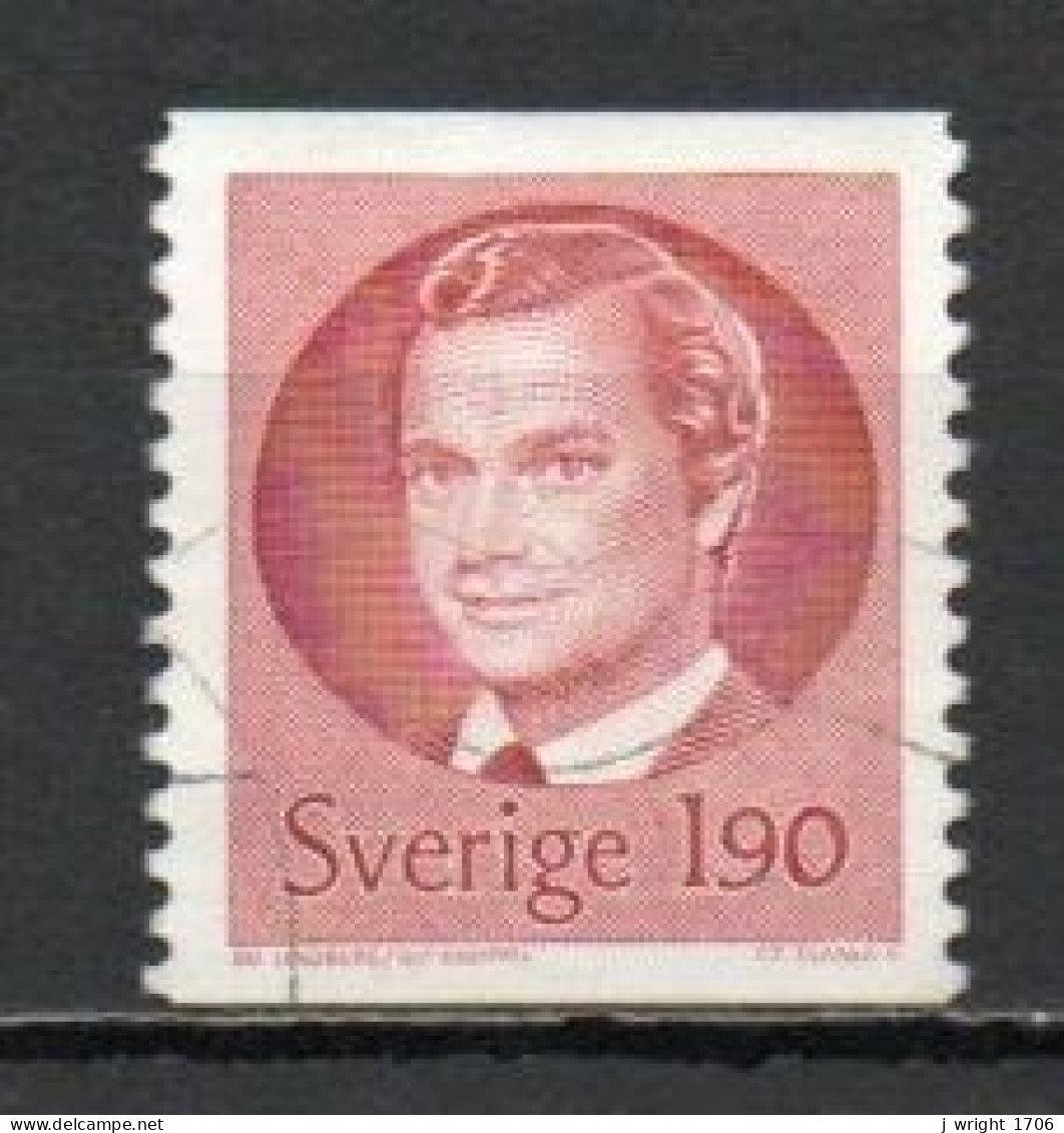 Sweden, 1984, King Carl XVI Gustaf, 1.90kr, USED - Used Stamps