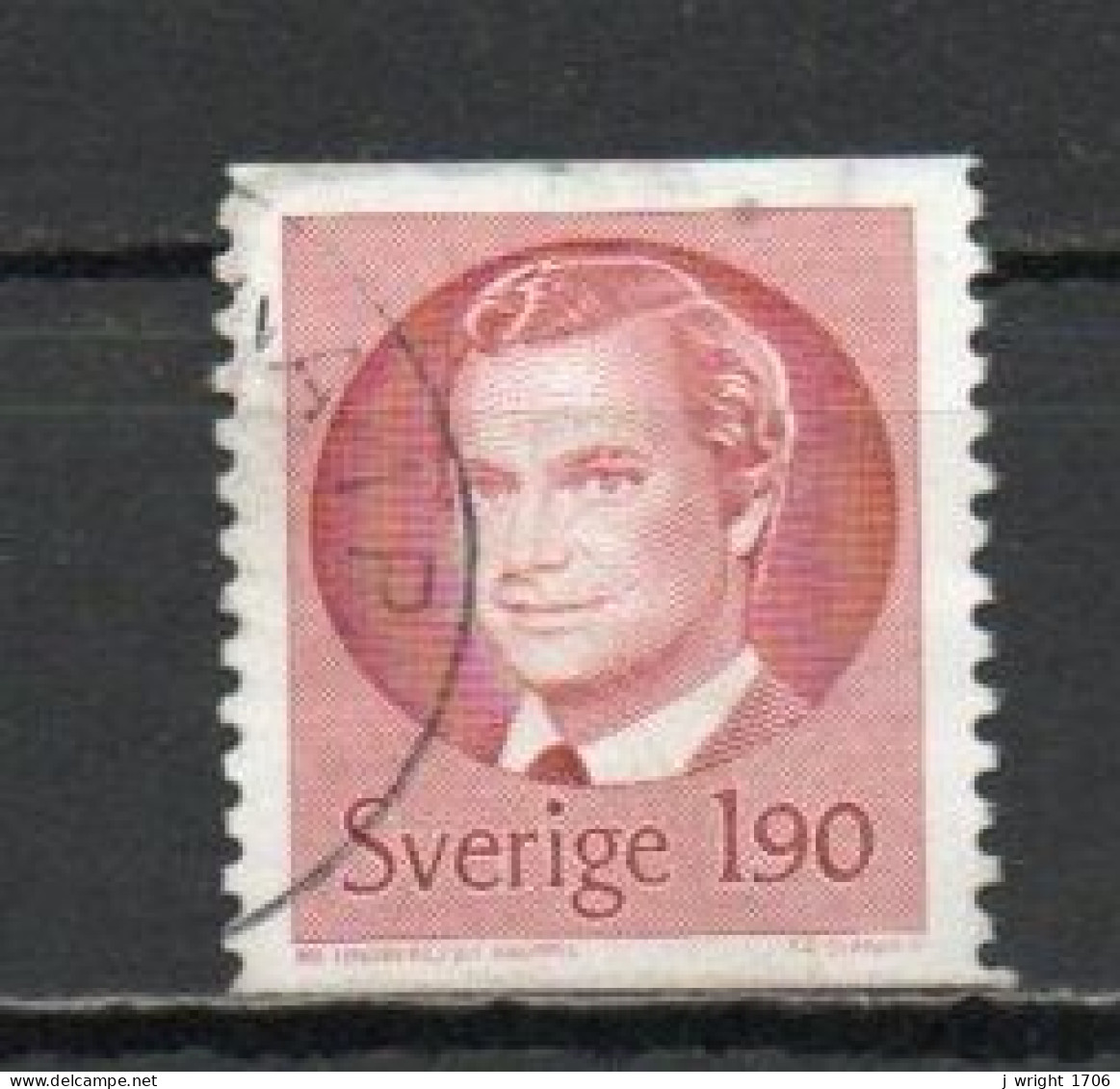 Sweden, 1984, King Carl XVI Gustaf, 1.90kr, USED - Usados