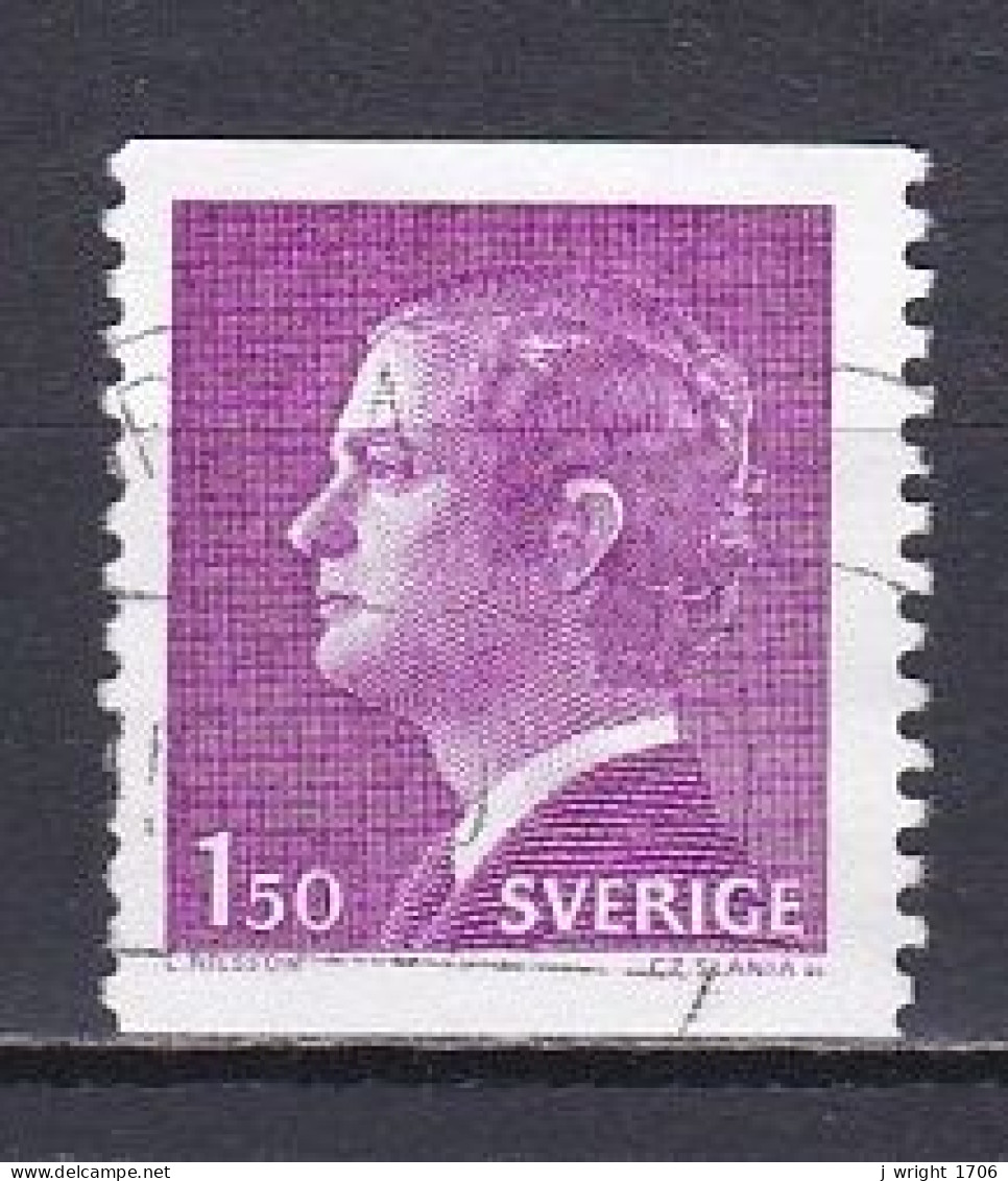 Sweden, 1980, King Carl XVI Gustaf, 1.50kr/Perf 2 Sides, USED - Usados