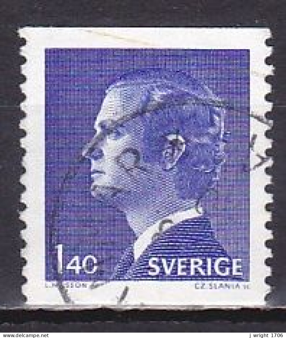 Sweden, 1977, King Carl XVI Gustaf, 1.40kr, USED - Gebraucht