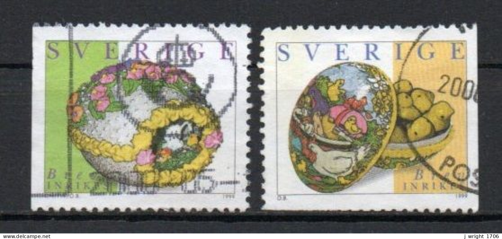 Sweden, 1999, Easter Stamps, Set, USED - Gebraucht
