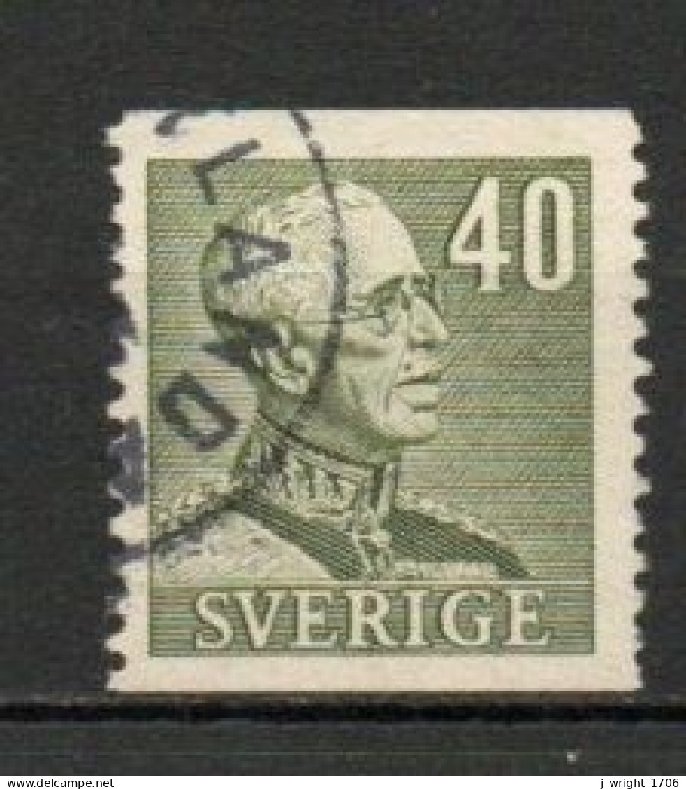Sweden, 1940, King Gustaf V, 40ö, USED - Usados