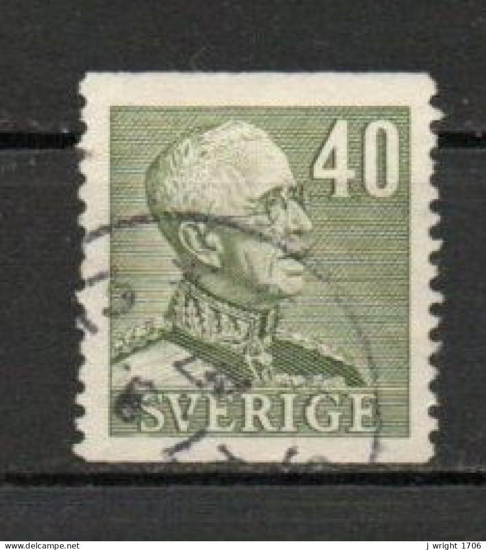 Sweden, 1940, King Gustaf V, 40ö, USED - Gebruikt
