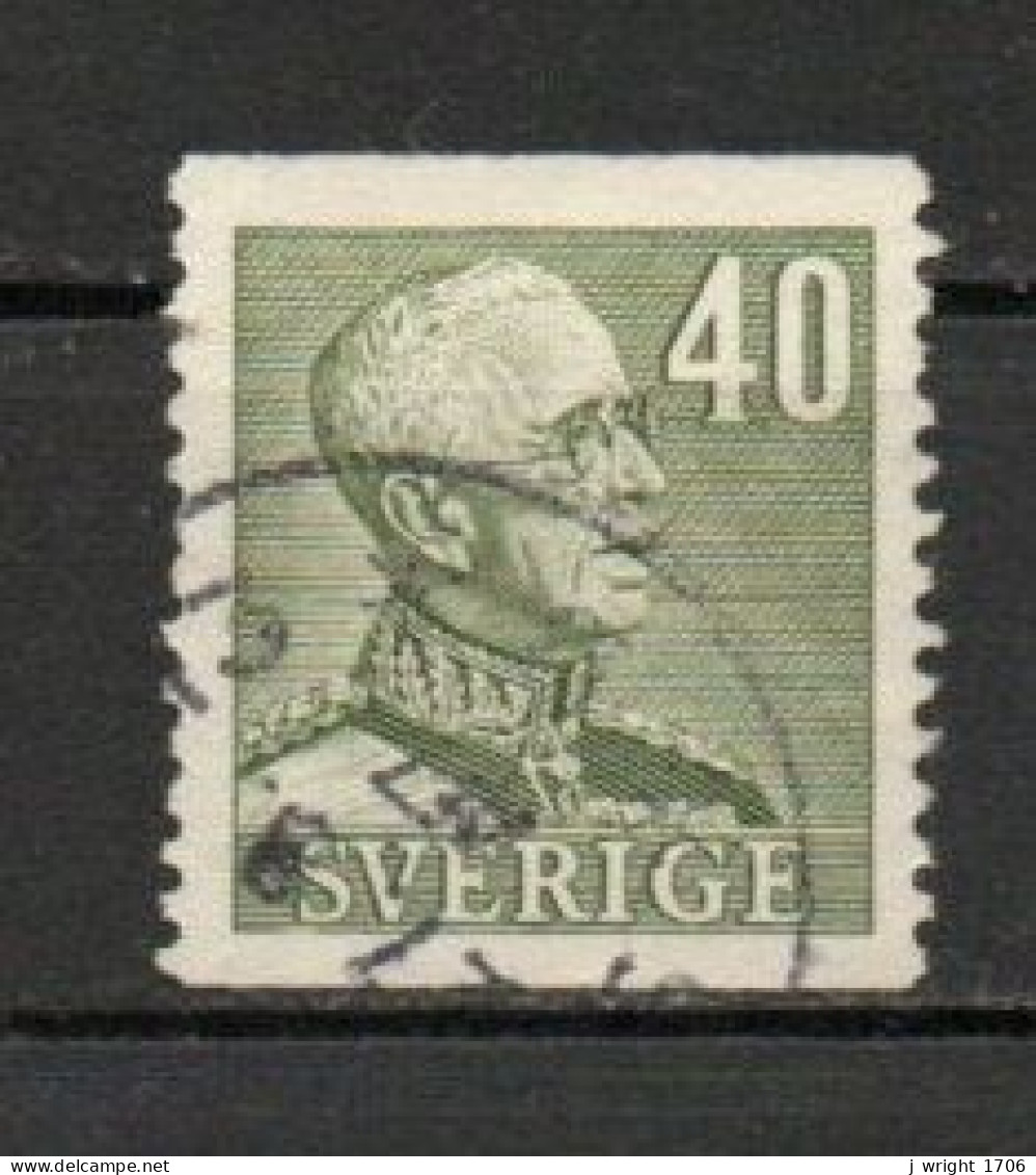 Sweden, 1940, King Gustaf V, 40ö, USED - Gebraucht