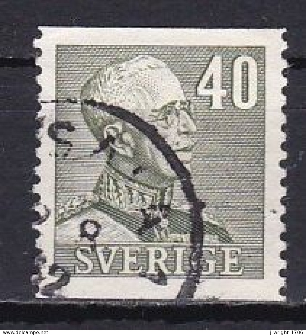 Sweden, 1940, King Gustaf V, 40ö, USED - Oblitérés