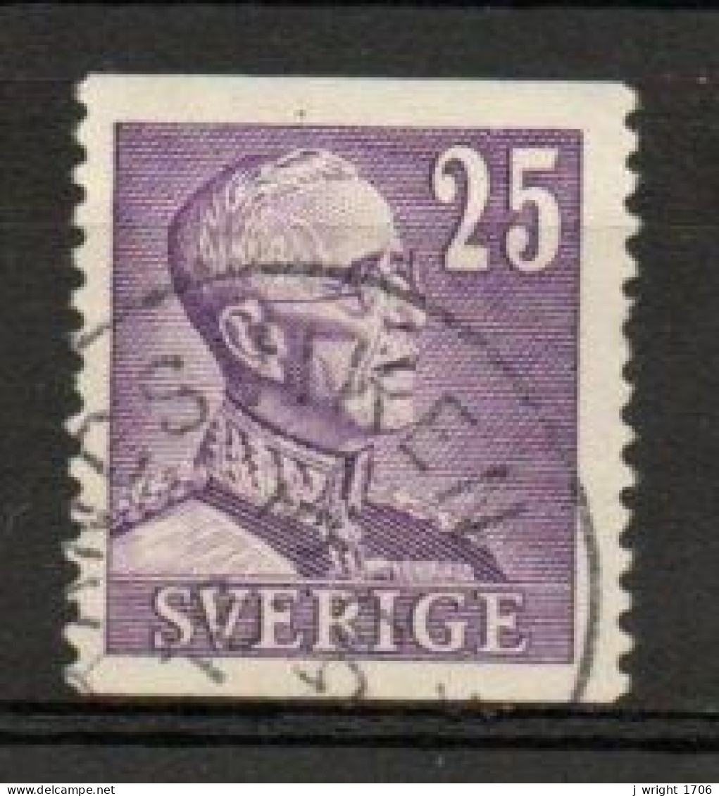 Sweden, 1948, King Gustaf V, 25ö/Violet, USED - Gebraucht