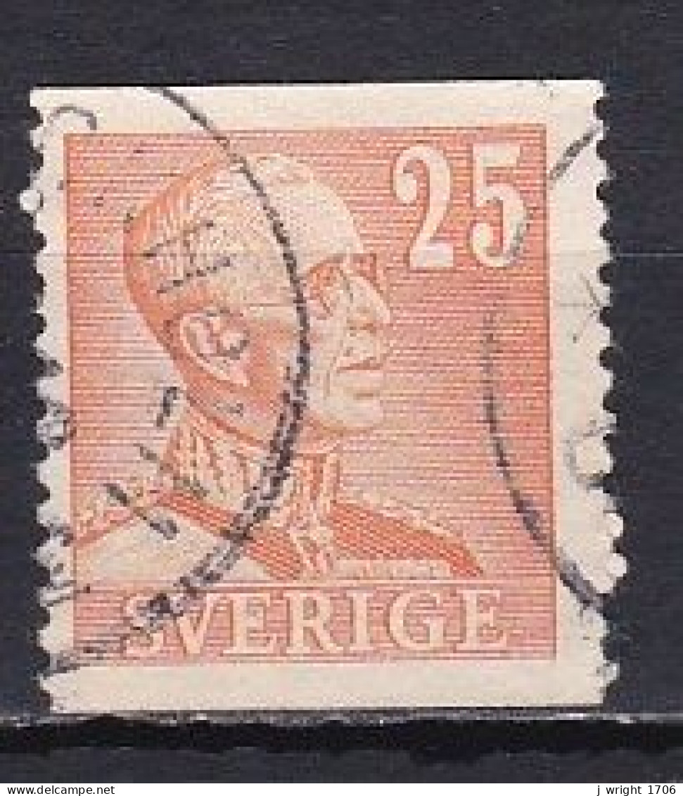 Sweden, 1940, King Gustaf V, 25ö/Orange, USED - Gebraucht