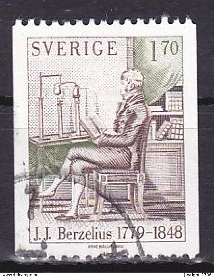 Sweden, 1979, J. J. Berzelius, 1.70kr, USED - Usados