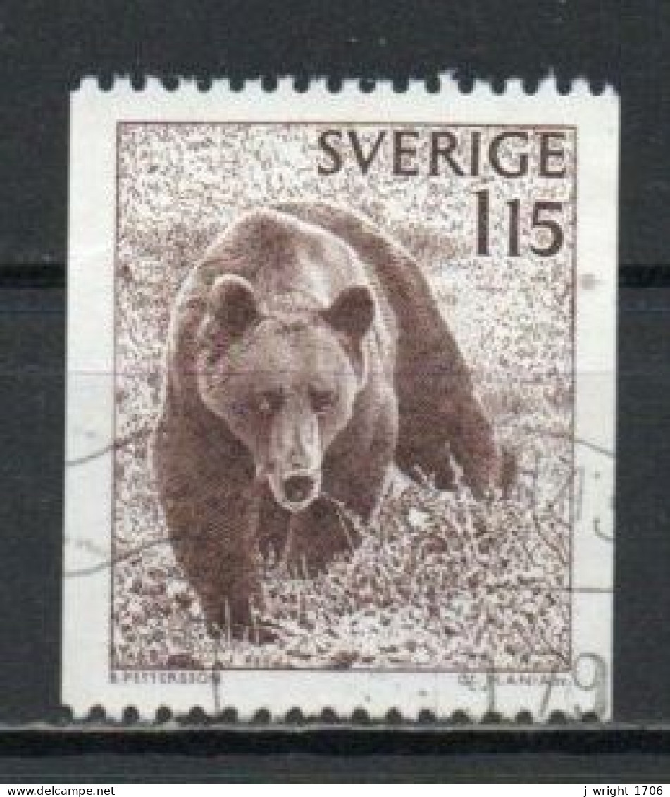 Sweden, 1978, Brown Bear, 1.15kr, USED - Gebraucht