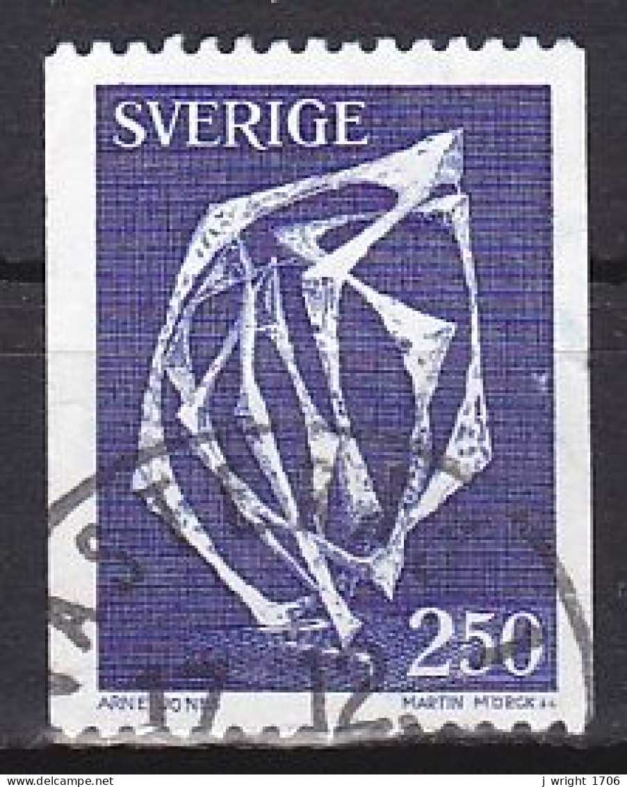 Sweden, 1978, Space Without Affiliation, 2.50kr, USED - Gebraucht