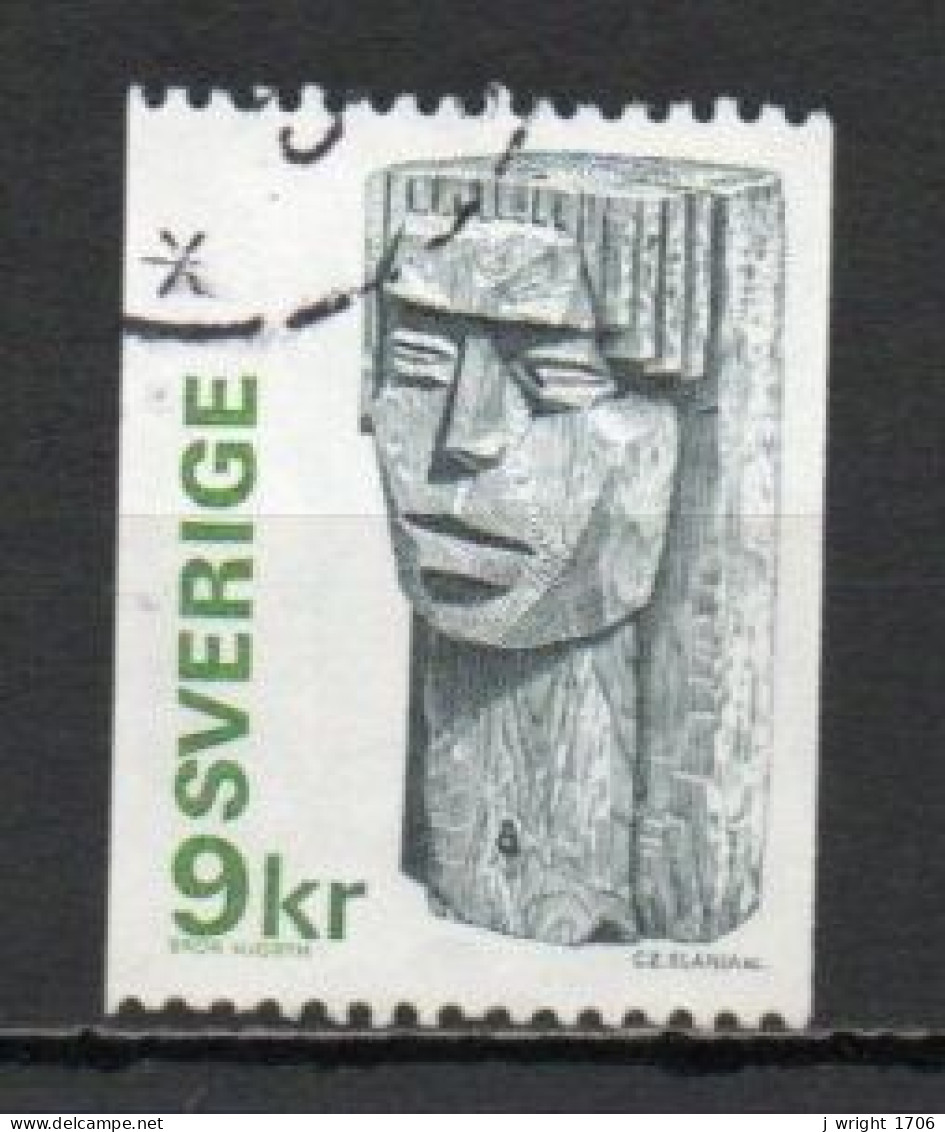 Sweden, 1976, Girl's Head, 9kr, USED - Used Stamps