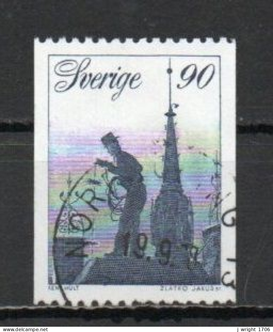 Sweden, 1976, Chimney Sweep, 90ö, USED - Gebruikt