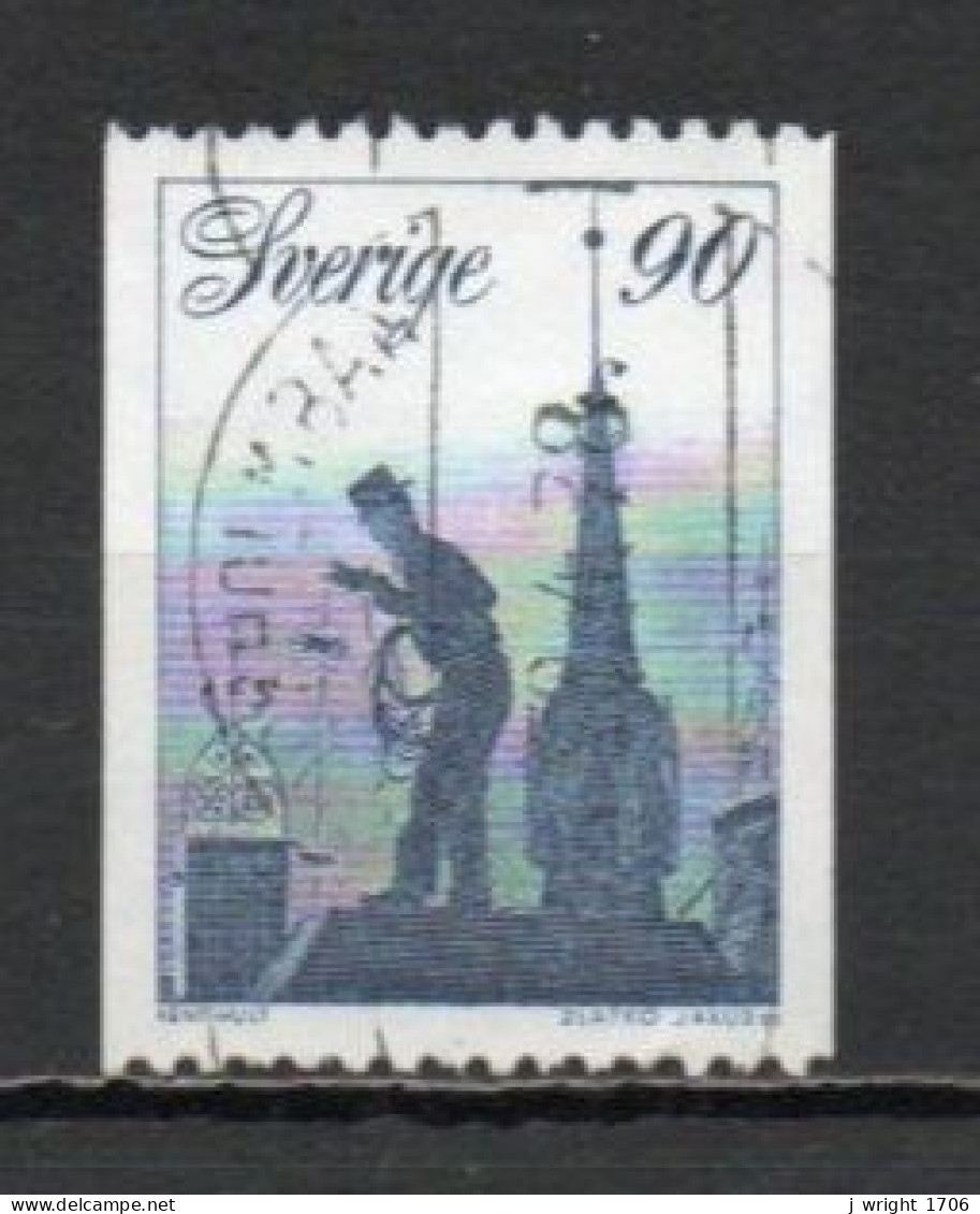 Sweden, 1976, Chimney Sweep, 90ö, USED - Oblitérés