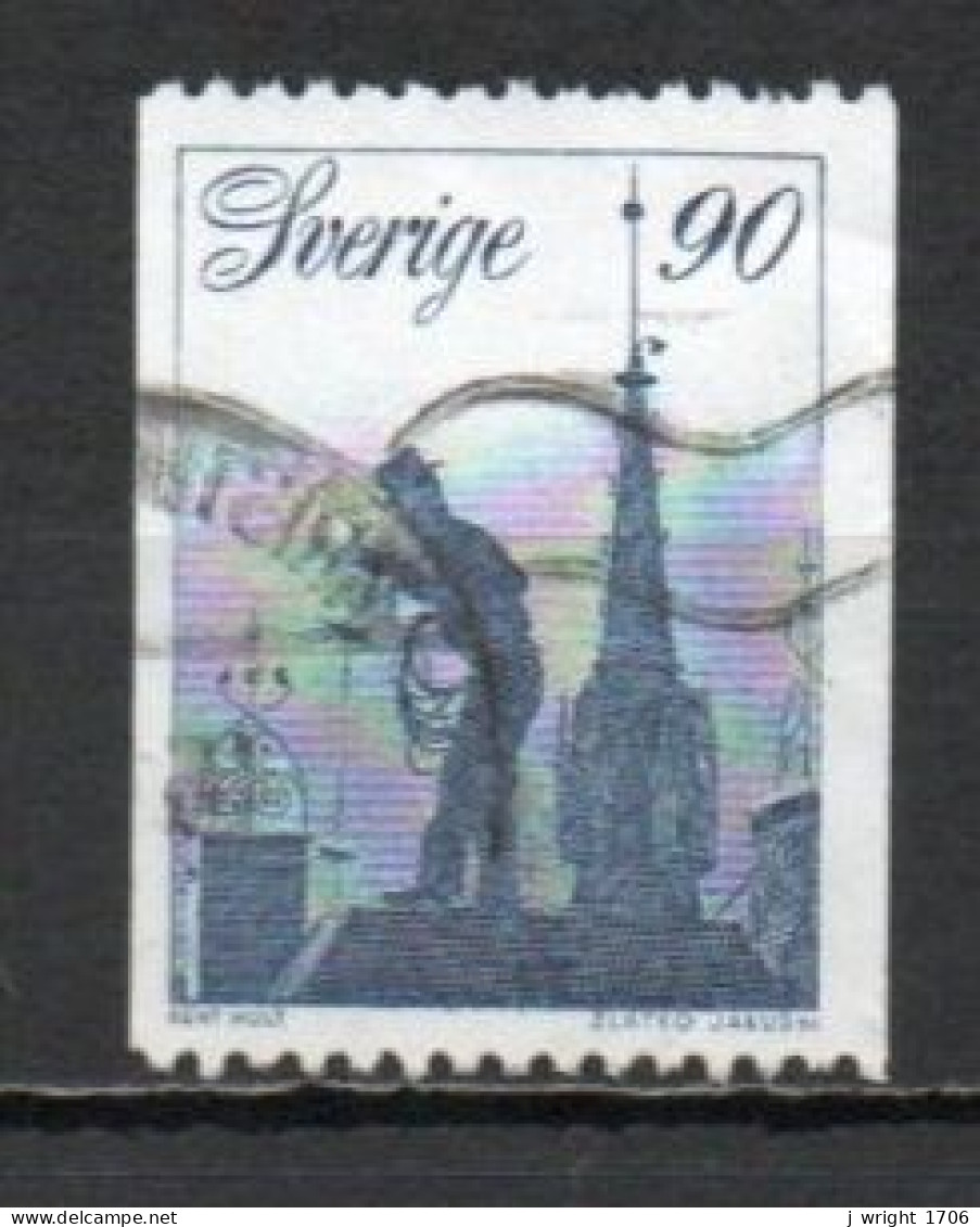 Sweden, 1976, Chimney Sweep, 90ö, USED - Usados