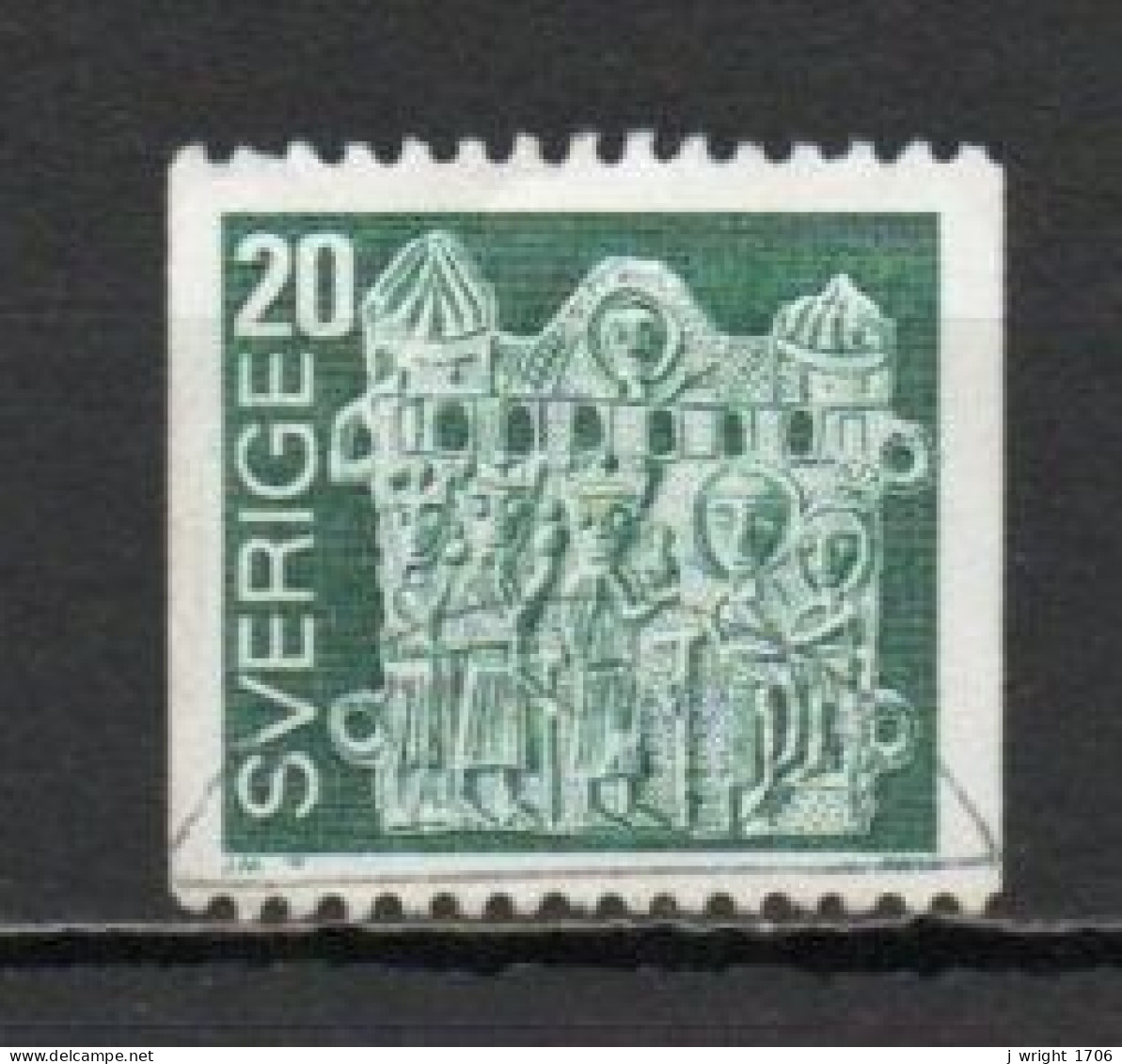 Sweden, 1976, Pilgrim's Badge, 20ö, USED - Gebruikt