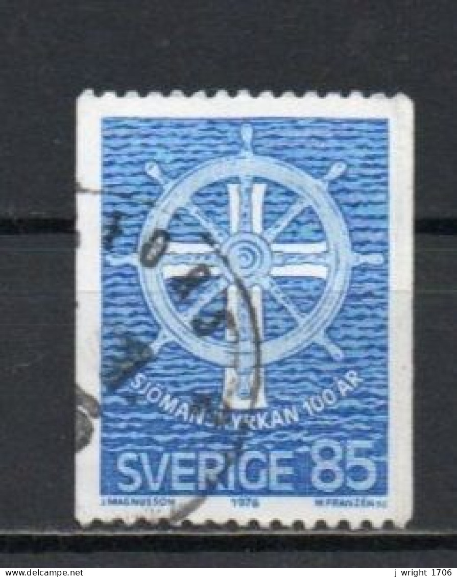 Sweden, 1976, Seamen's Church Centenary, 80ö, USED - Usados