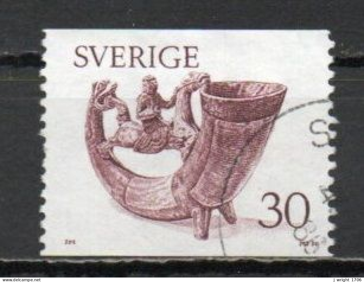 Sweden, 1976, Drinking Horn, 30ö, USED - Gebruikt