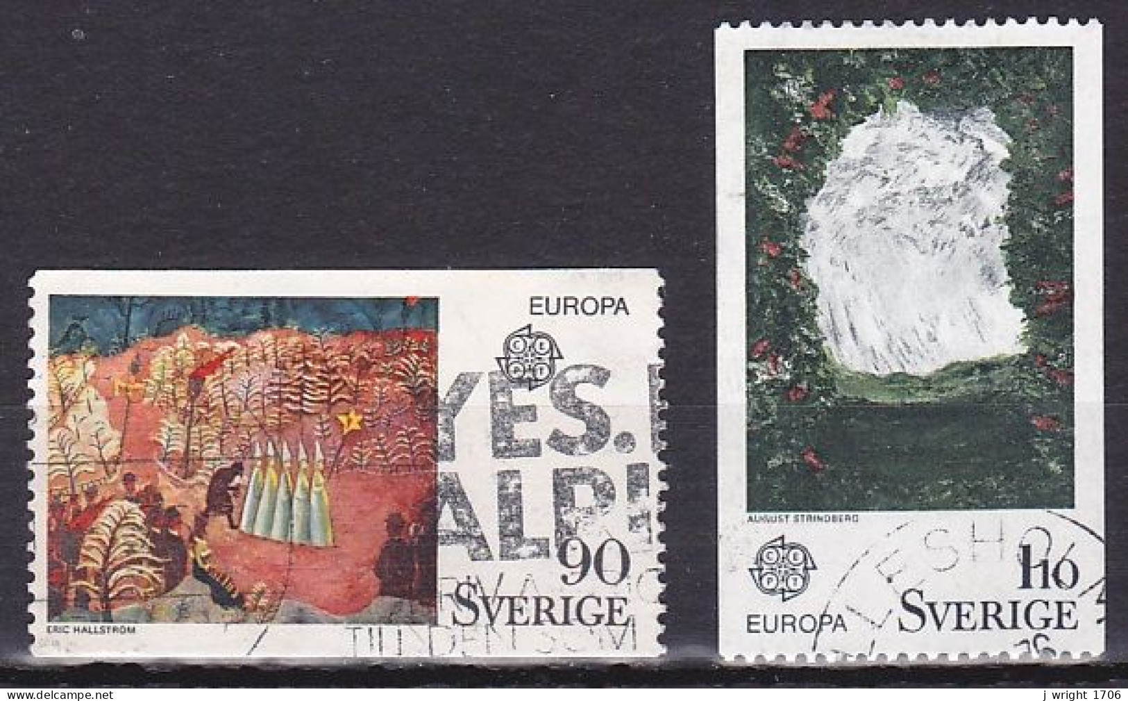 Sweden, 1975, Europa CEPT, Set, USED - Usati