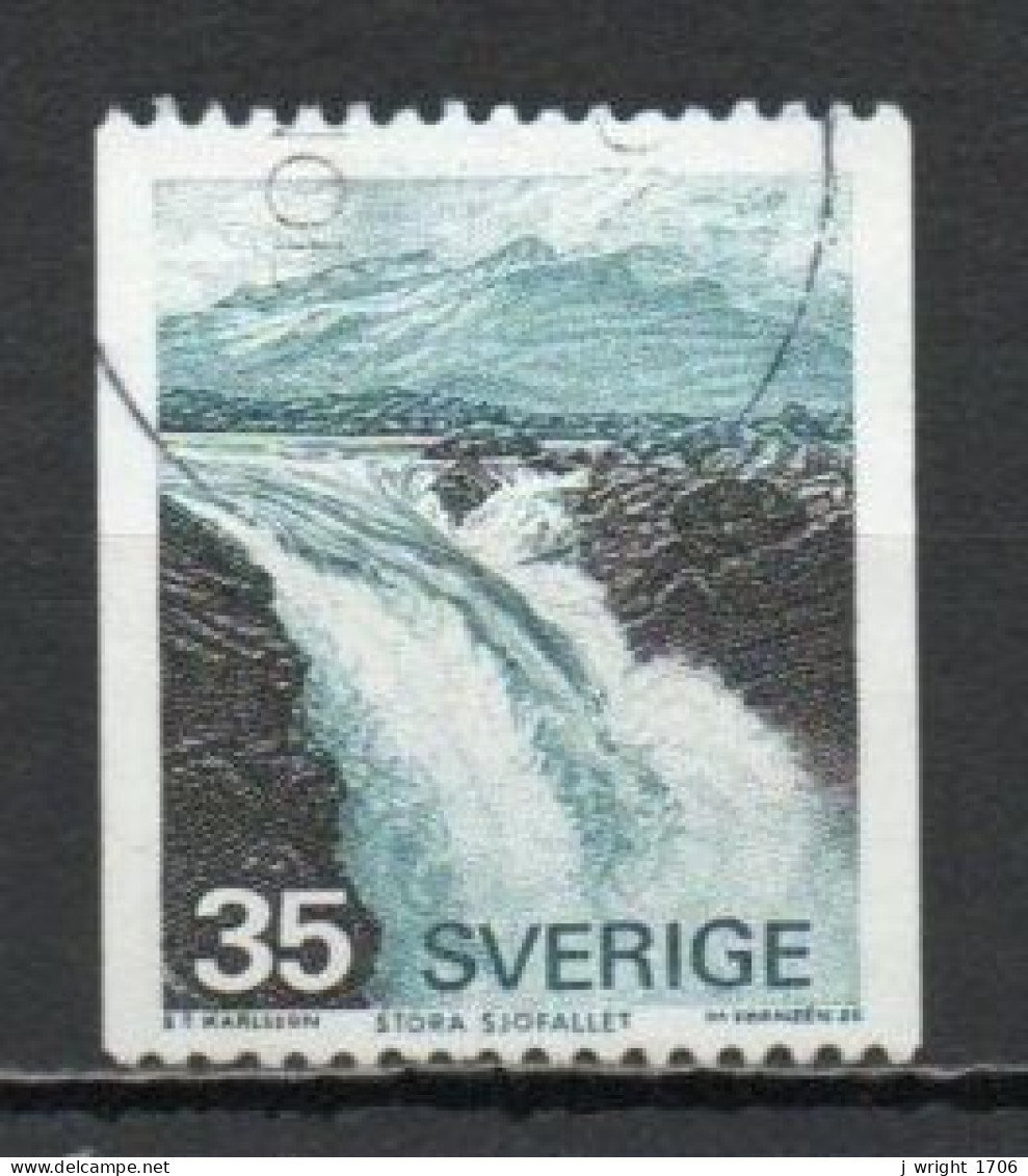 Sweden, 1974, Stora Waterfall, 35ö, USED - Gebruikt