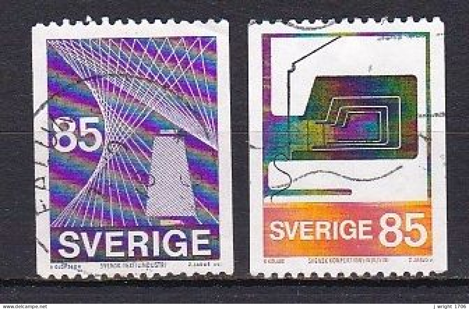 Sweden, 1974, Textile & Clothing Industries, Set, USED - Usati