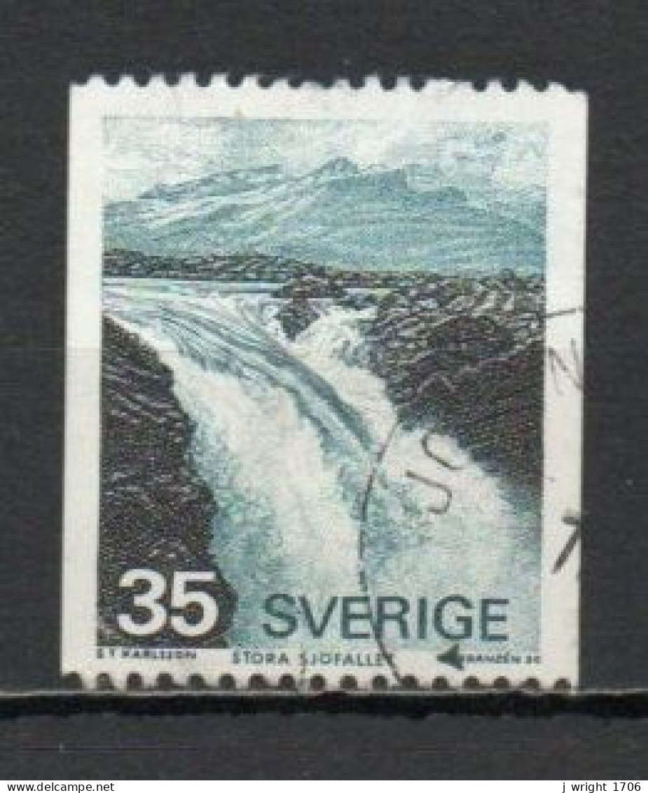 Sweden, 1974, Stora Waterfall, 35ö, USED - Gebruikt