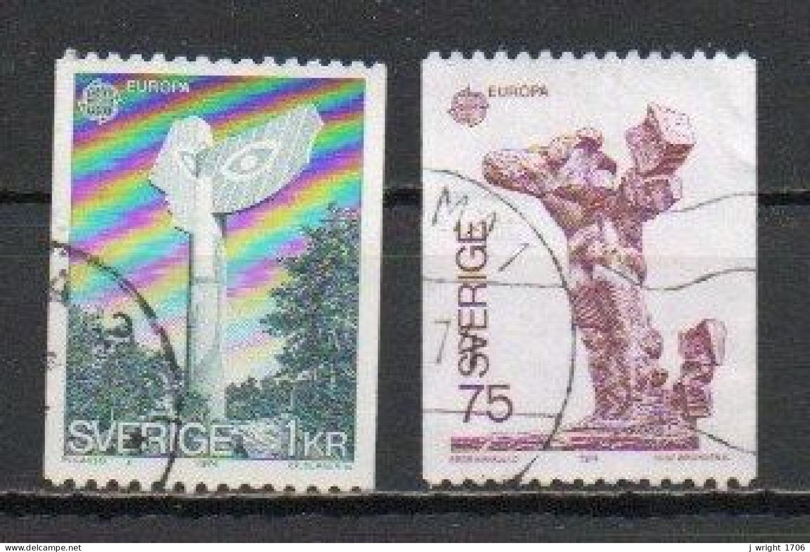 Sweden, 1974, Europa CEPT, Set, USED - Gebruikt