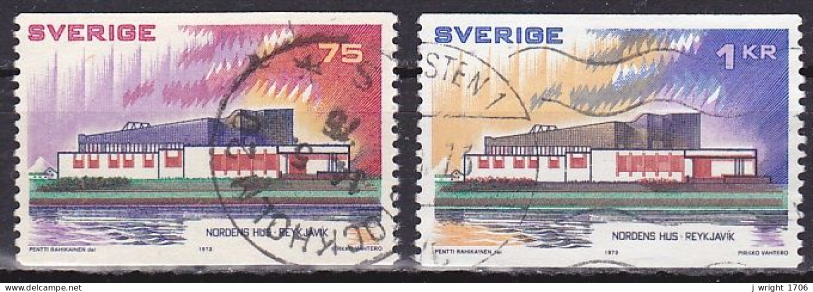 Sweden, 1973, Nordic Co-operation, Set, USED - Used Stamps