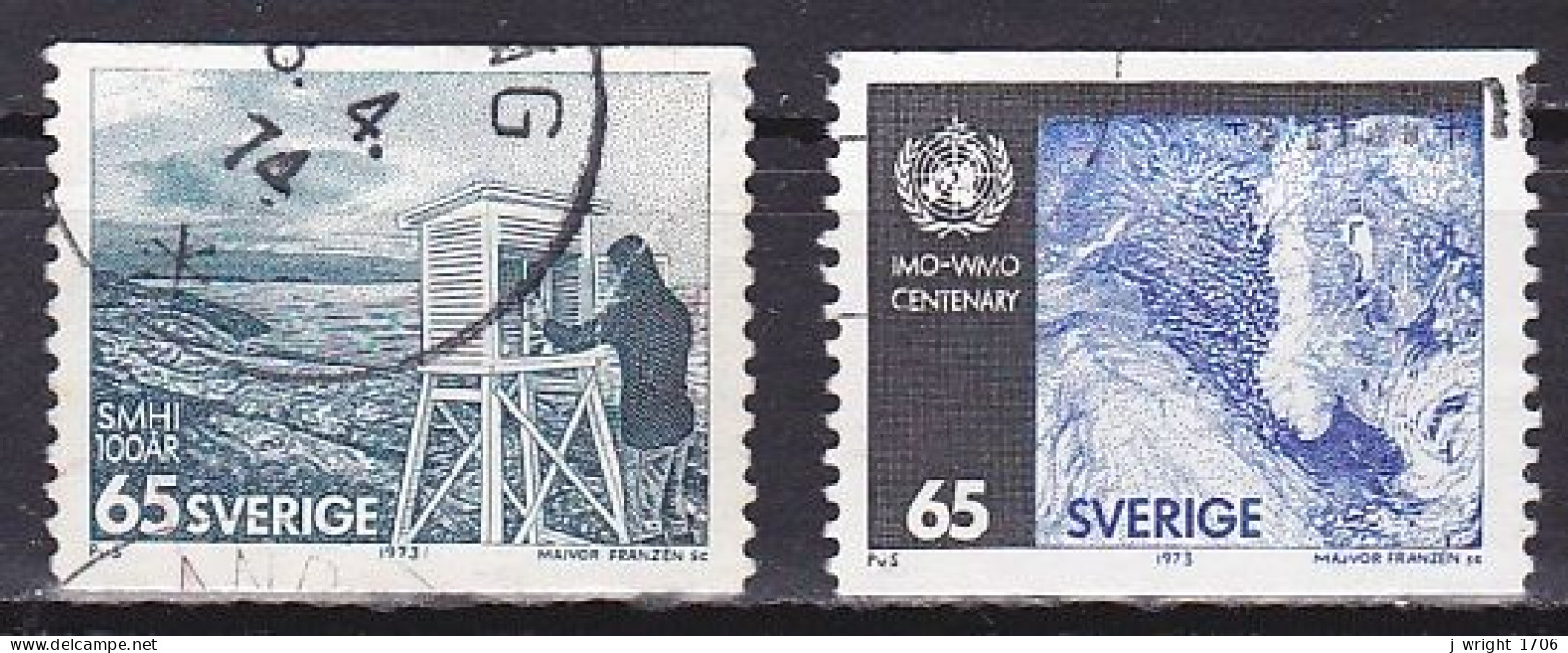 Sweden, 1973, Meteorological Service, Set, USED - Usati