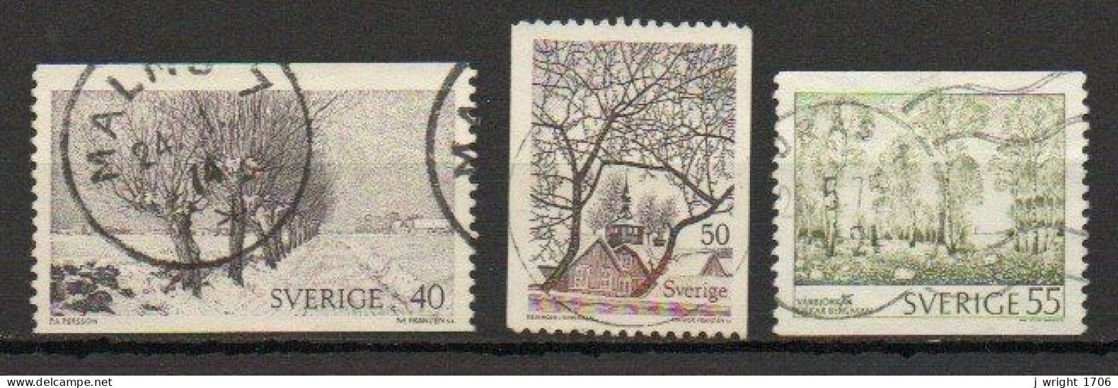 Sweden, 1973, Nature, Set, USED - Usati