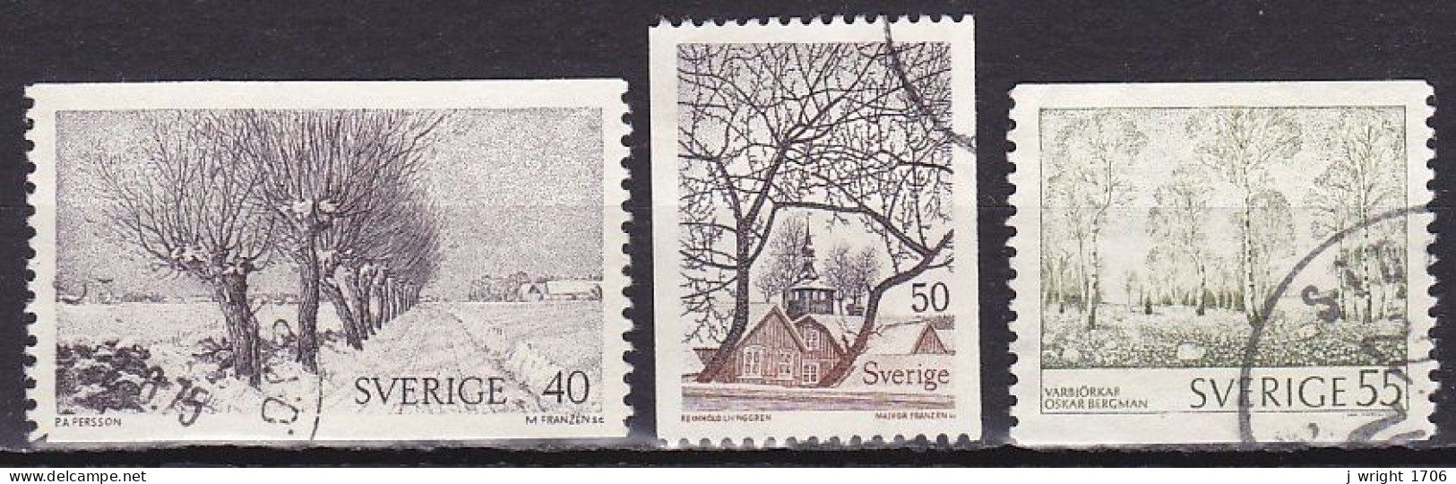 Sweden, 1973, Nature, Set, USED - Gebruikt