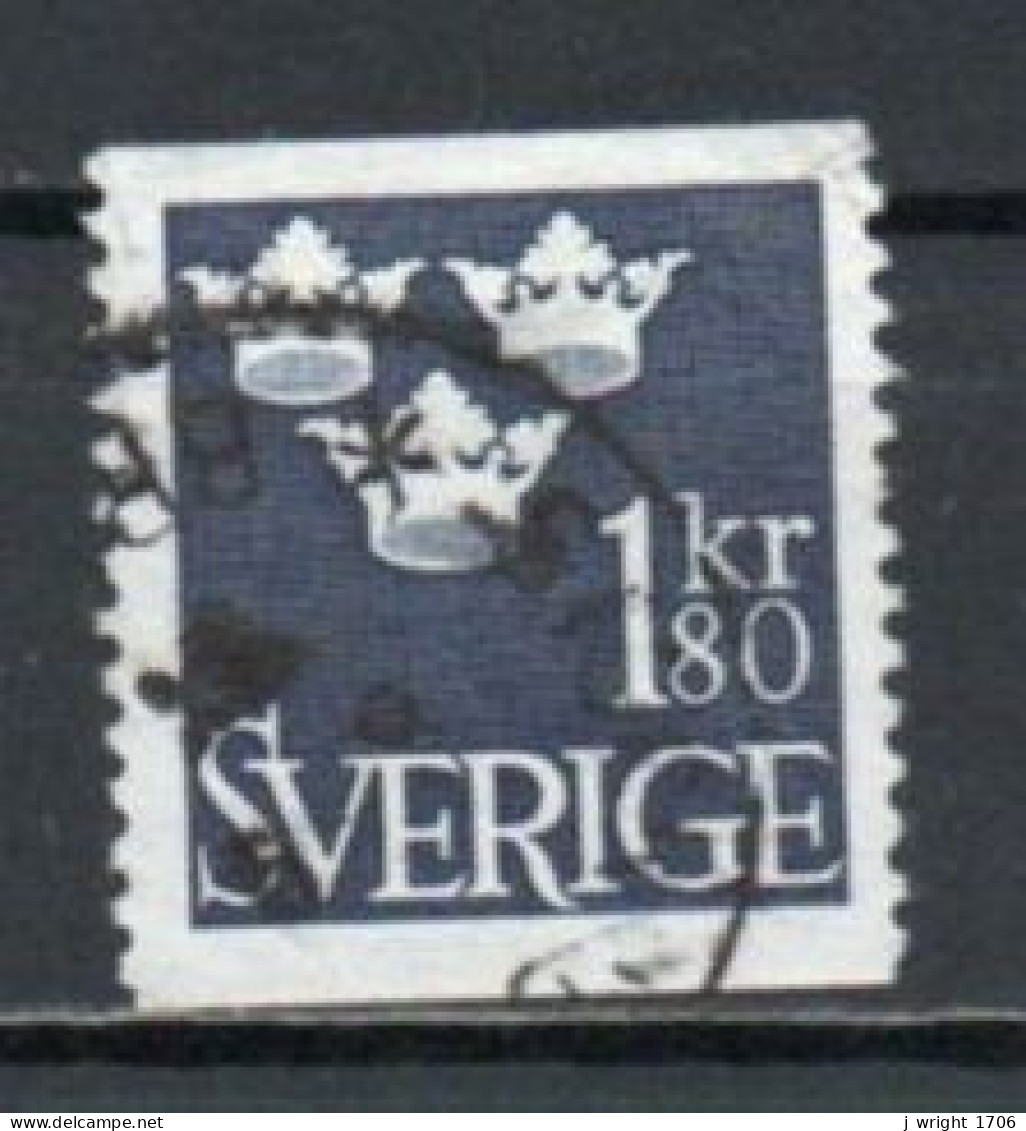 Sweden, 1967, Three Crowns, 1.80kr, USED  - Oblitérés