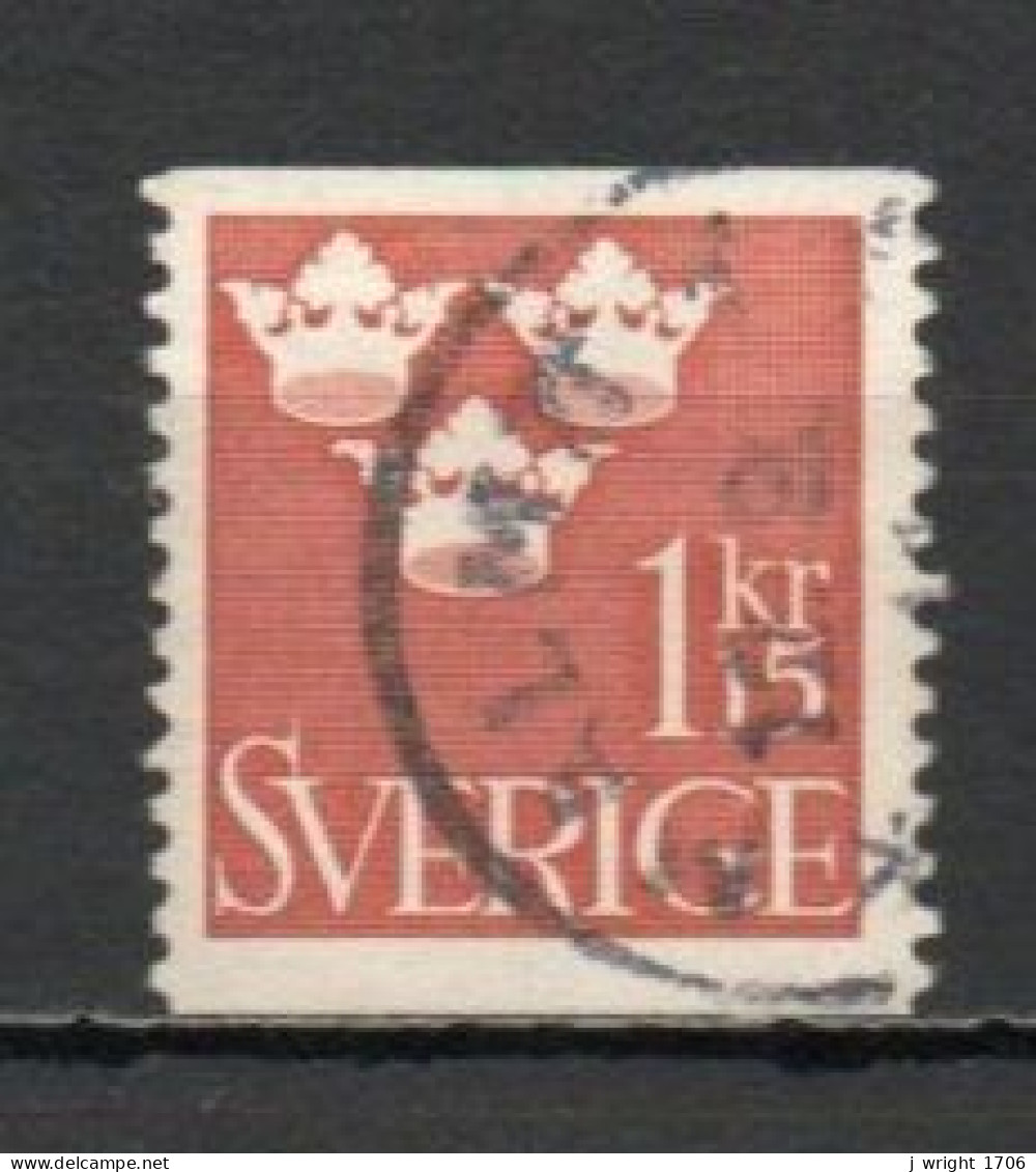Sweden, 1939, Three Crowns, 1.15kr, USED - Used Stamps
