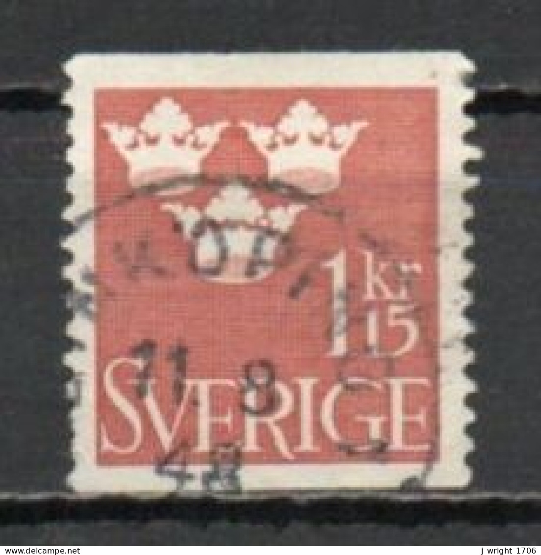 Sweden, 1939, Three Crowns, 1.15kr, USED - Gebraucht