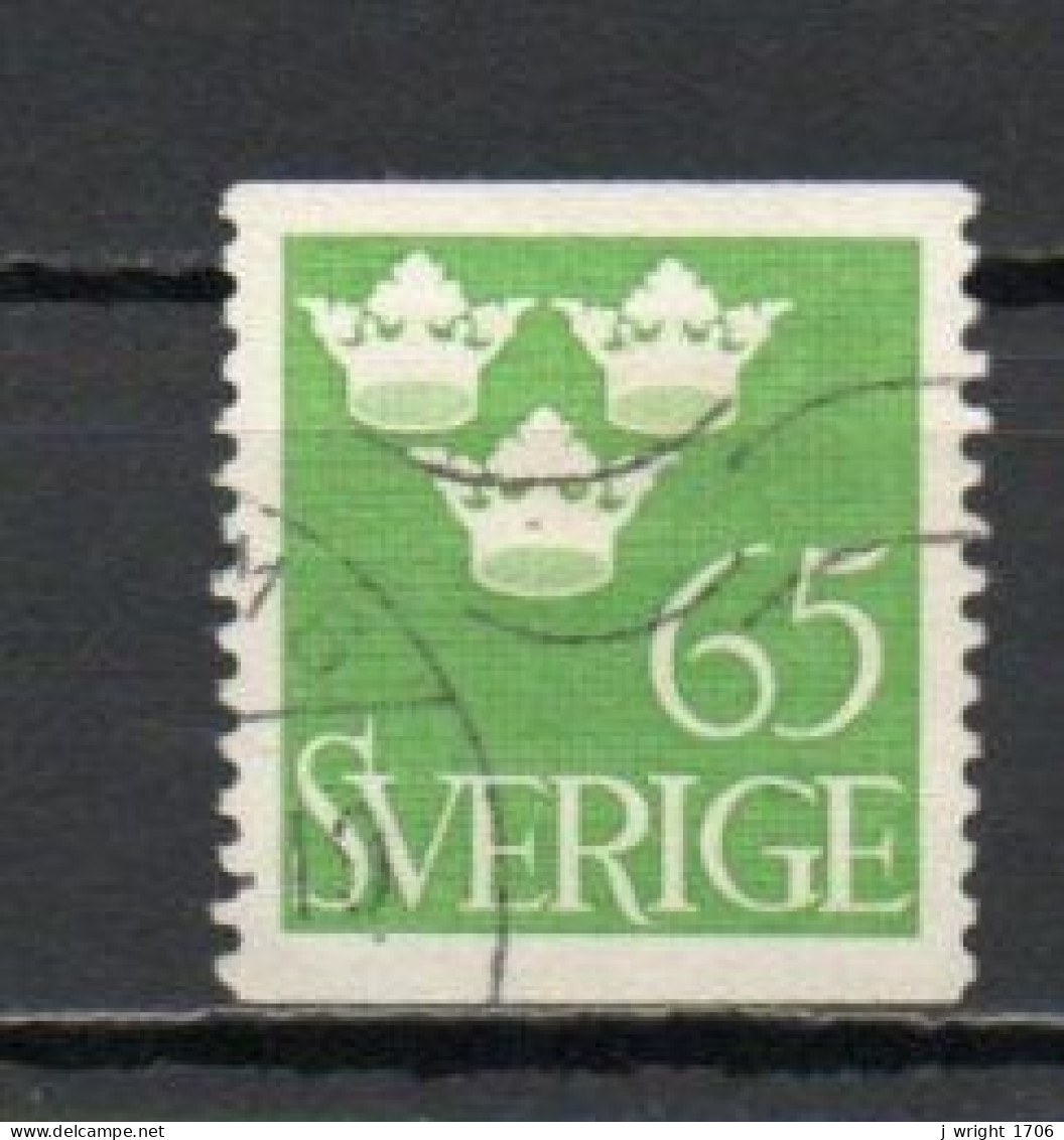 Sweden, 1949, Three Crowns, 65ö, USED - Gebruikt