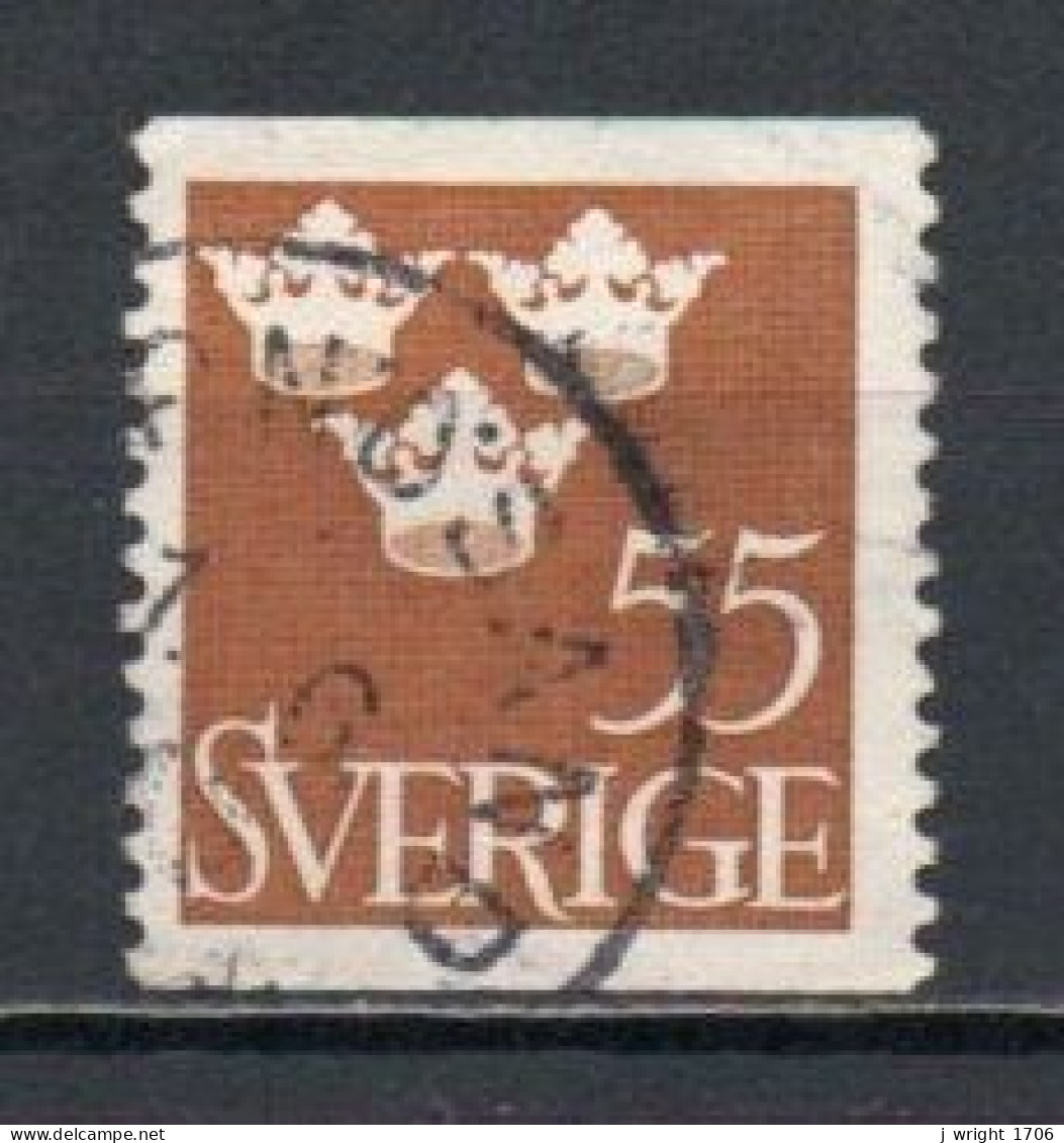 Sweden, 1948, Three Crowns, 55ö, USED - Used Stamps