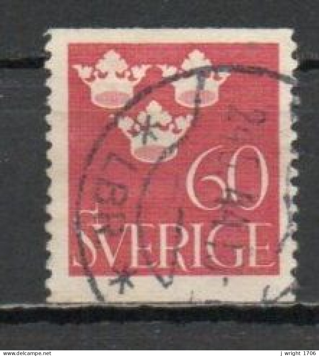 Sweden, 1939, Three Crowns, 60ö, USED - Gebraucht