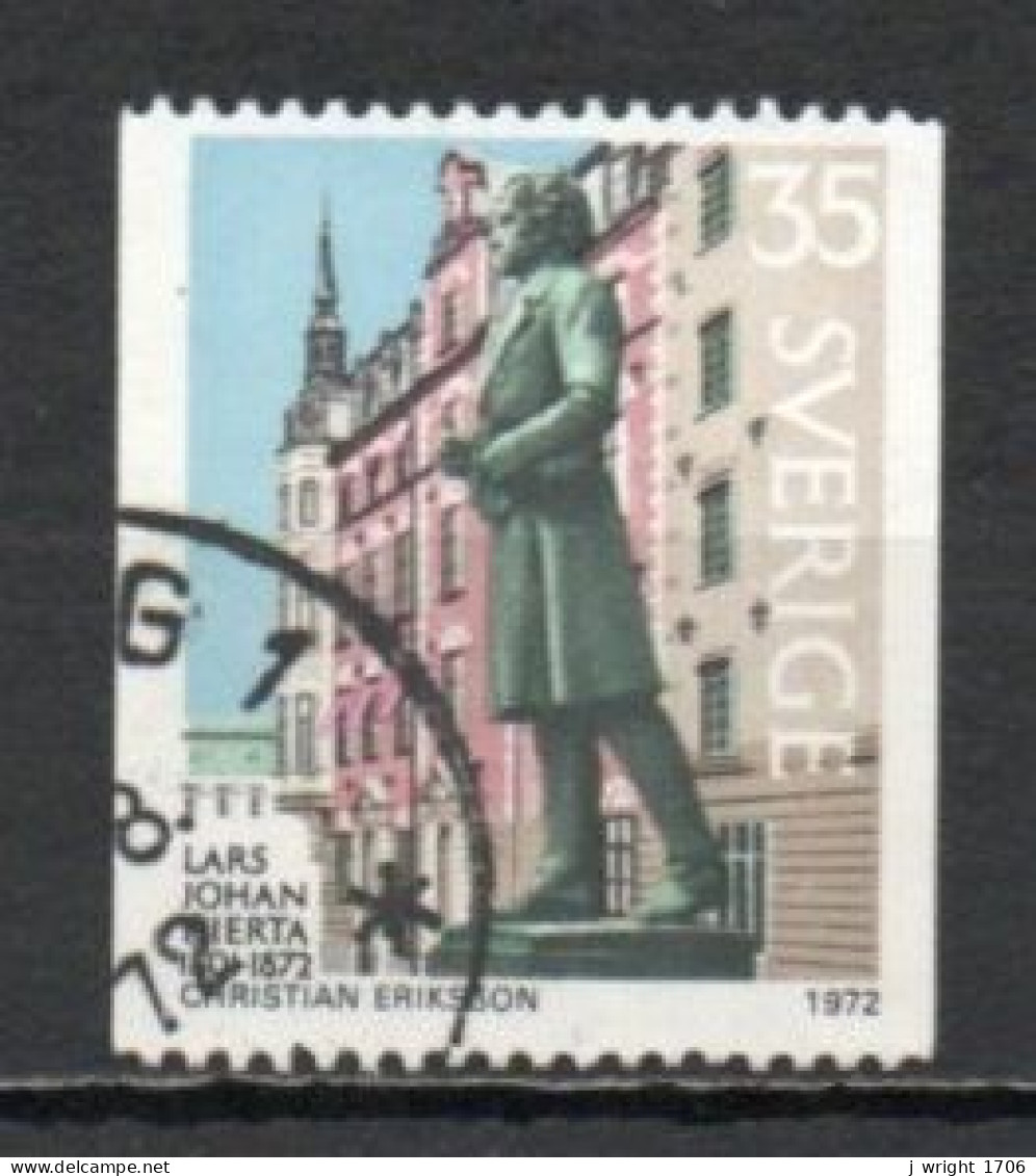 Sweden, 1972, Lars Johan Hierta, 35ö, USED - Gebruikt