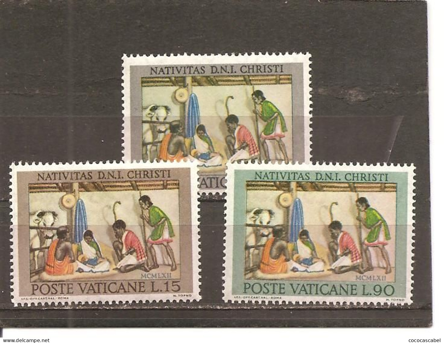 Vaticano Yvert 371-73 (MNH/**) - Ungebraucht