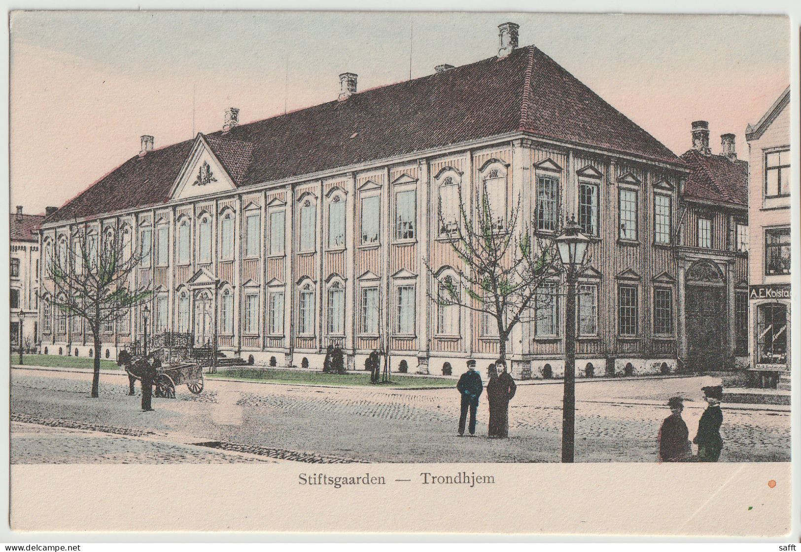 AK Trondhjem / Trondheim, Stiftsgaarden, Ca. 1900 - Norvège