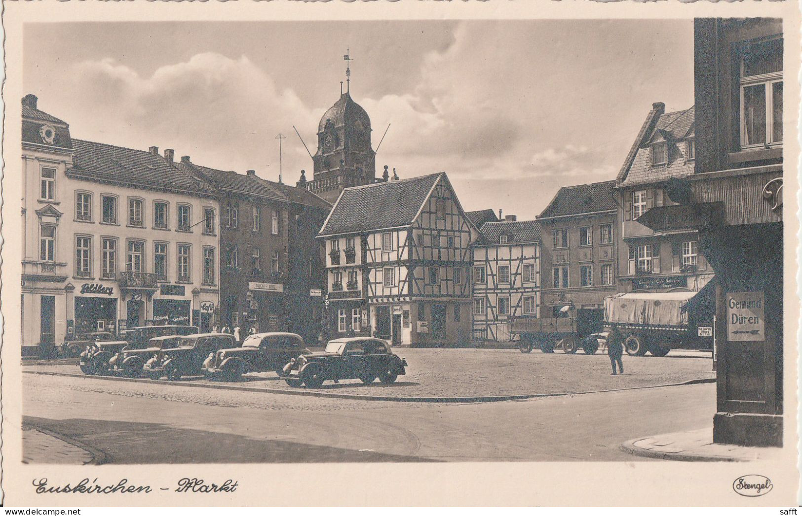 AK Euskirchen, Markt 1944 - Euskirchen